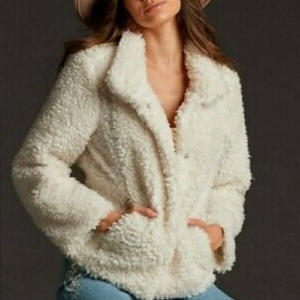 Faux fur coat